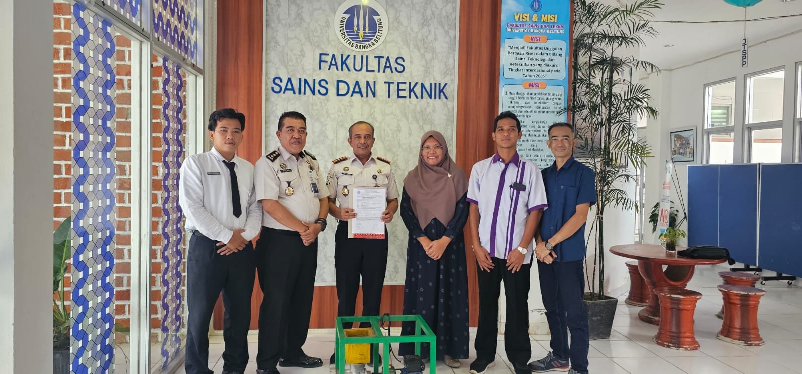 Perkuat Pembinaan, Lapas Pangkalpinang Kolaborasi dengan Fakultas Sains dan Teknik UBB